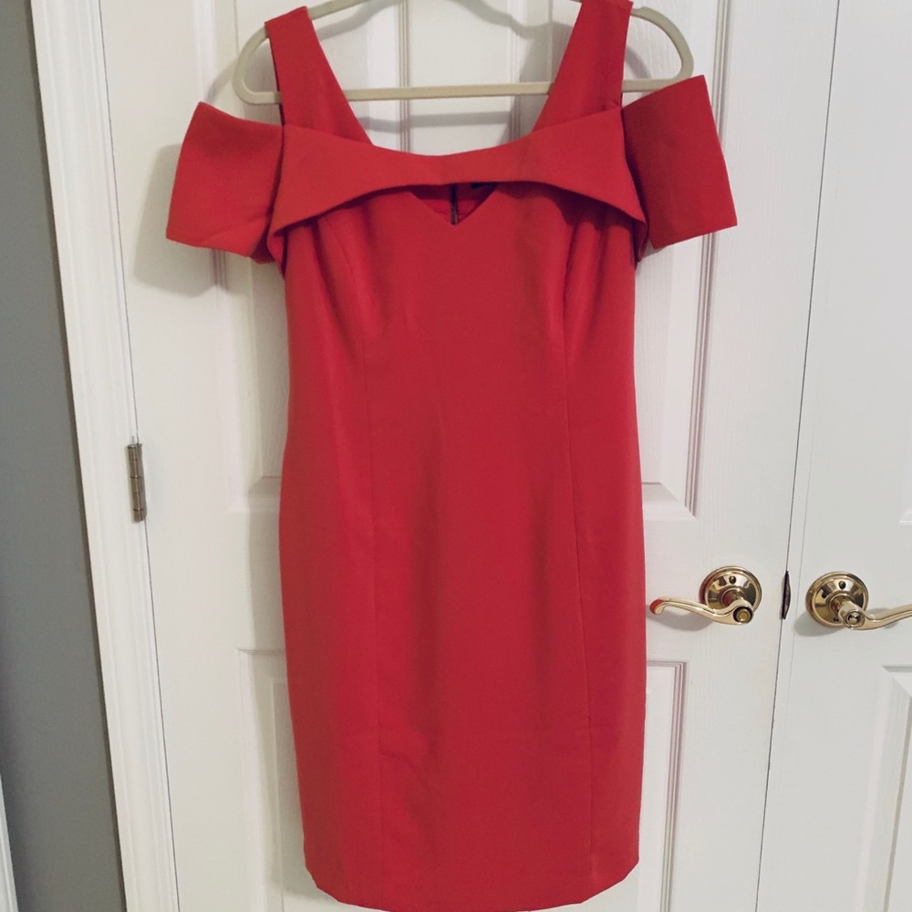 White House Black Market Fuscia dress, sz. 10, NWT